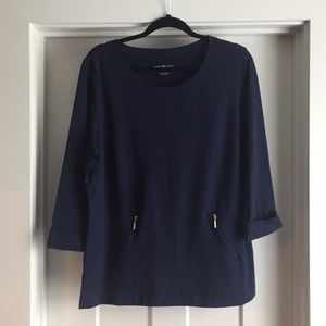 Navy shirt/ tunic.